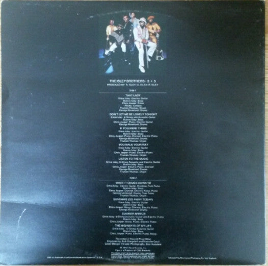 The Isley Brothers : 3 + 3 (LP, Album, RE, Ora)