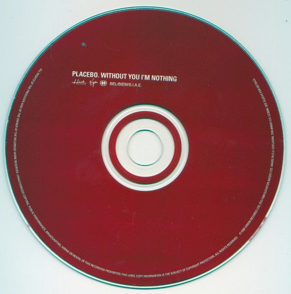 Placebo : Without You I'm Nothing (CD, Album, RP)