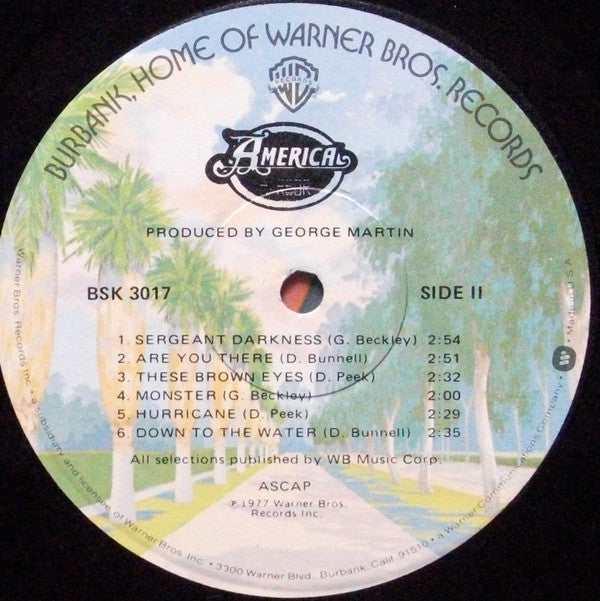 America (2) : Harbor (LP,Album)