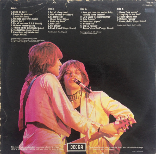 The Rolling Stones : Stones Story (2xLP, Comp, Boo)