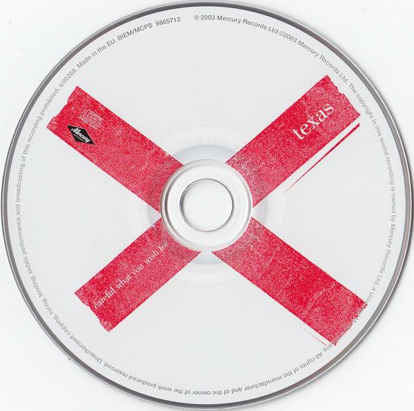 Texas - Careful What You Wish For (CD, Album) - De Platen Aap – Vinylwinkel in Brielle & online webshop voor muziekliefhebbers