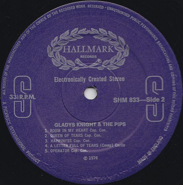 Gladys Knight & The Pips* : Gladys Knight & The Pips (LP, Comp)