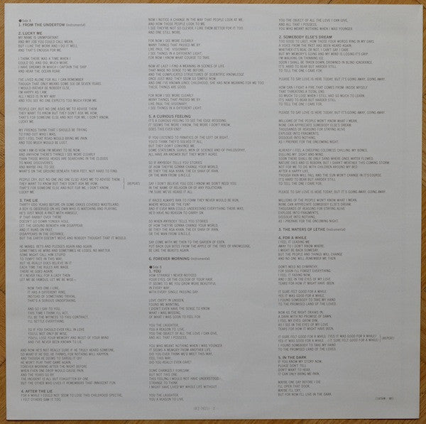 Tony Banks : A Curious Feeling (LP, Album)