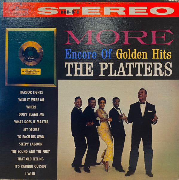 The Platters : More Encore Of Golden Hits (LP, Comp, RE)