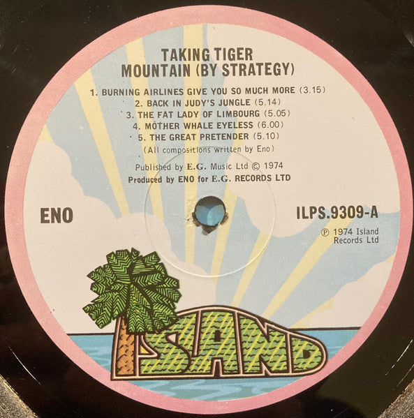Eno* : Taking Tiger Mountain (By Strategy) (LP, Album, Gat)