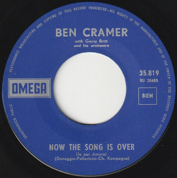Ben Cramer : Zai Zai Zai (7", Single)