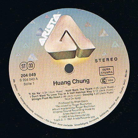 Huang Chung* : Huang Chung (LP, Album)