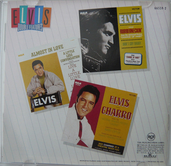 Elvis Presley : Live A Little, Love A Little / The Trouble With Girls / Charro / Change Of Habit (CD, Album, Comp, RM)