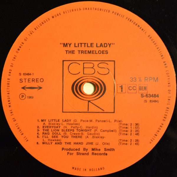The Tremeloes : My Little Lady (LP, Album)