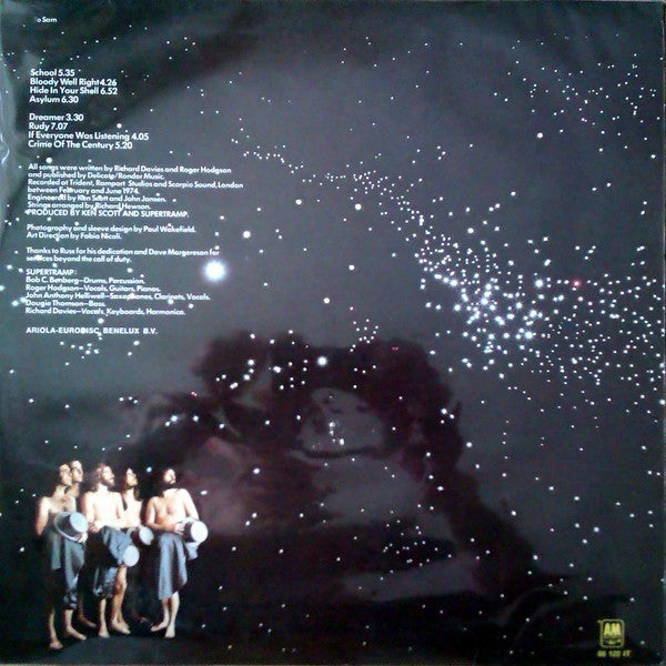 Supertramp : Crime Of The Century (LP, Album)
