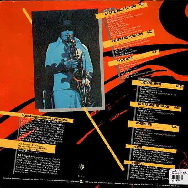 Joe Farrell : La Catedral Y El Toro (LP, Album, Win)
