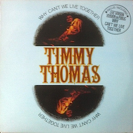 Timmy Thomas : Why Can't We Live Together (LP, Album, RE)