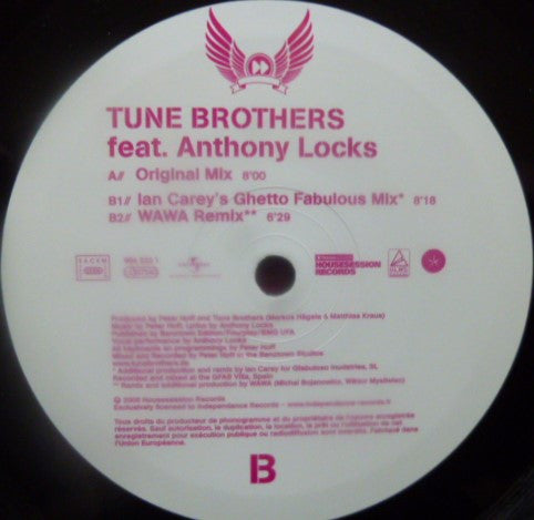 Tune Brothers Feat. Anthony Locks : I Like It (12")