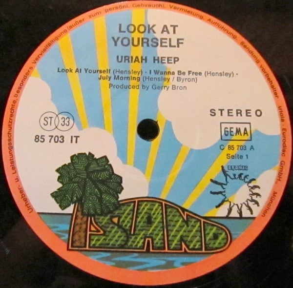 Uriah Heep : Look At Yourself (LP, Album, RP)
