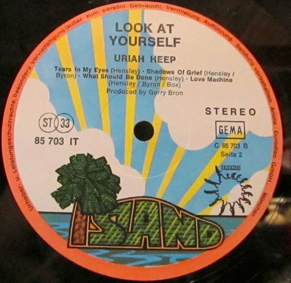 Uriah Heep : Look At Yourself (LP, Album, RP)