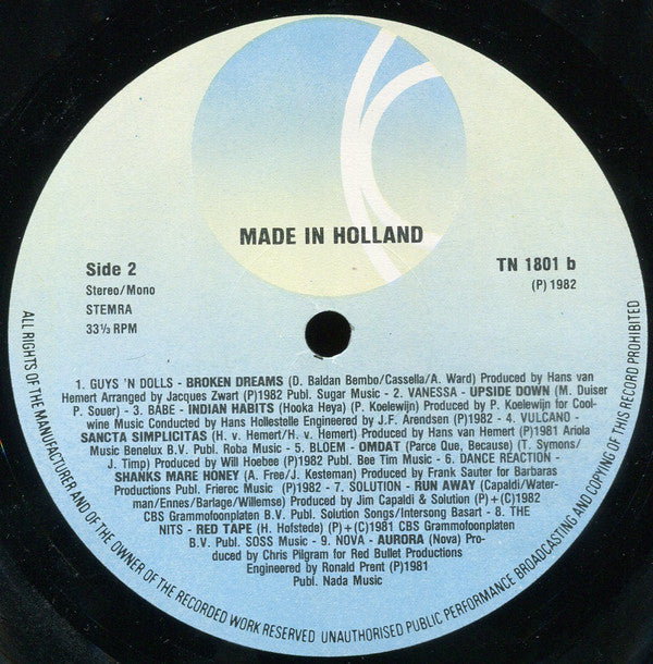 Various : Made In Holland (LP, Comp)