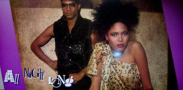 Various : All Night Long - 28 Hot Slow Dance Songs (2xLP, Comp, Gat)