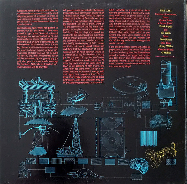 Zappa* : Joe's Garage Act I (LP, Album, Gat)