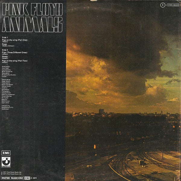 Pink Floyd : Animals (LP, Album, Gat)