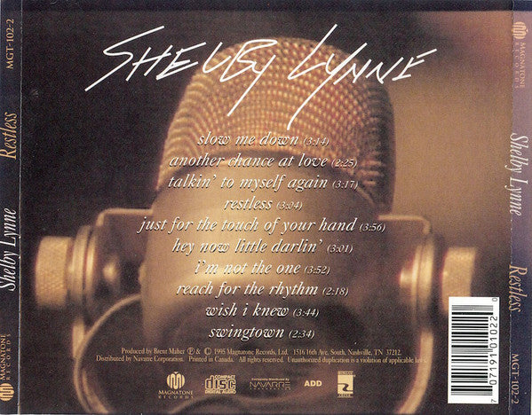 Shelby Lynne - Restless (CD, Album) - De Platen Aap – Vinylwinkel in Brielle & online webshop voor muziekliefhebbers