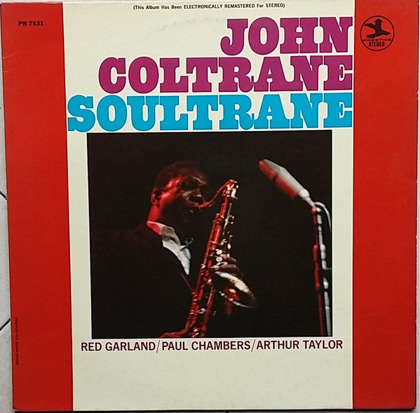 John Coltrane : Soultrane (LP, Album, RE)