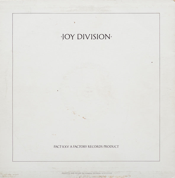 Joy Division : Closer (LP, Album)