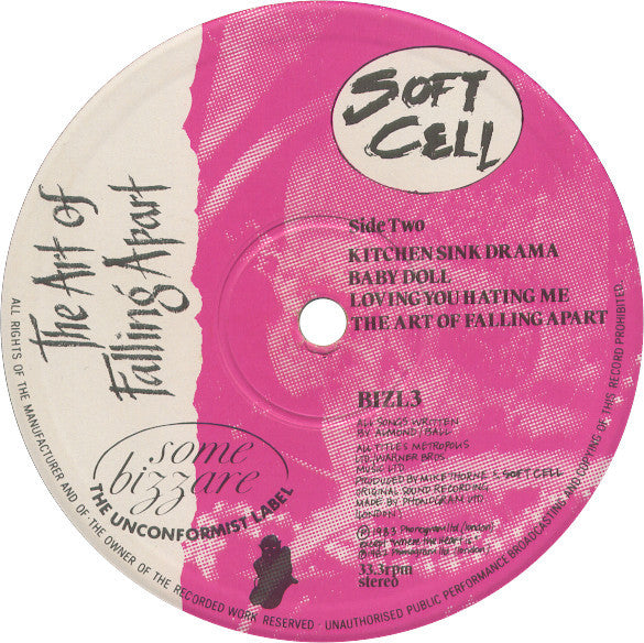 Soft Cell : The Art Of Falling Apart (LP,Album)