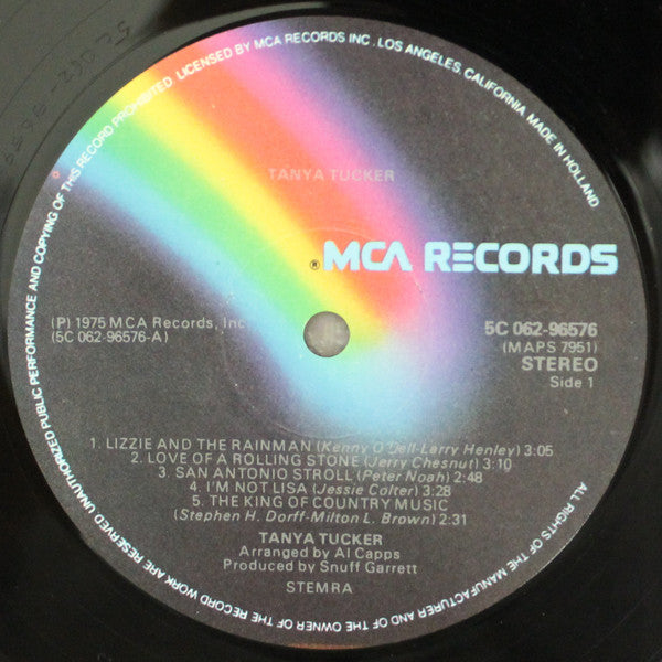 Tanya Tucker : Tanya Tucker (LP, Album)