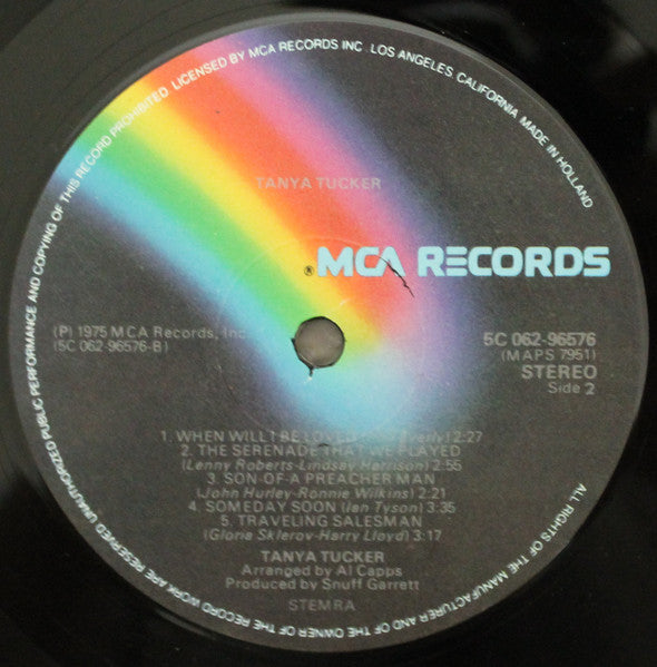 Tanya Tucker : Tanya Tucker (LP, Album)