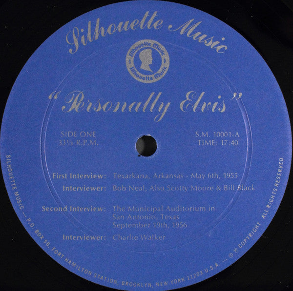 Elvis Presley : Personally Elvis (2xLP, Ltd, Unofficial)