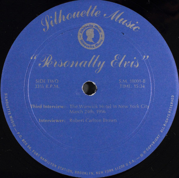 Elvis Presley : Personally Elvis (2xLP, Ltd, Unofficial)