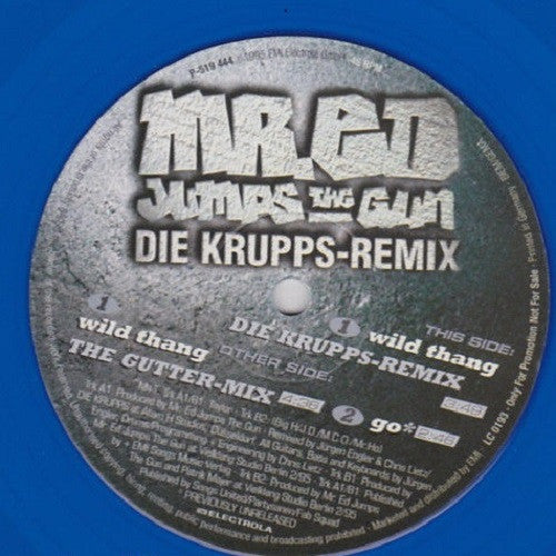 Mr. Ed Jumps The Gun : Wild Thang (Die Krupps-Remix) (12", Promo, Lig)