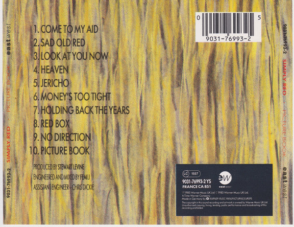 Simply Red - Picture Book (CD, Album, RE, RM) - De Platen Aap – Vinylwinkel in Brielle & online webshop voor muziekliefhebbers
