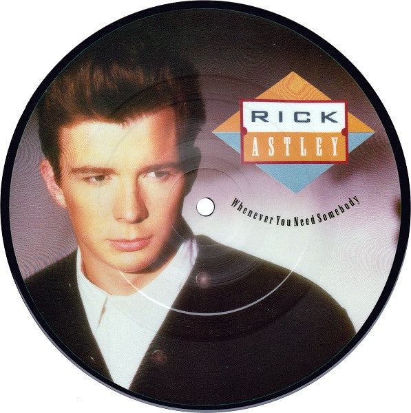 Rick Astley : Whenever You Need Somebody (LP, Album + 7", Single, Pic + Ltd)
