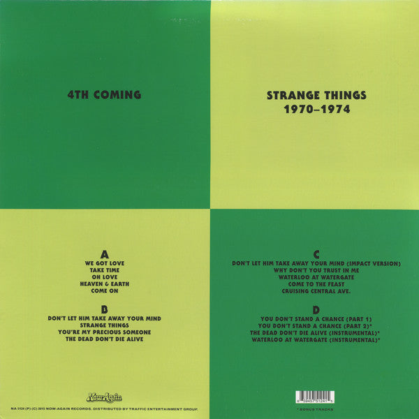 4th Coming : Strange Things: 1970 - 1974 (2xLP, Comp)