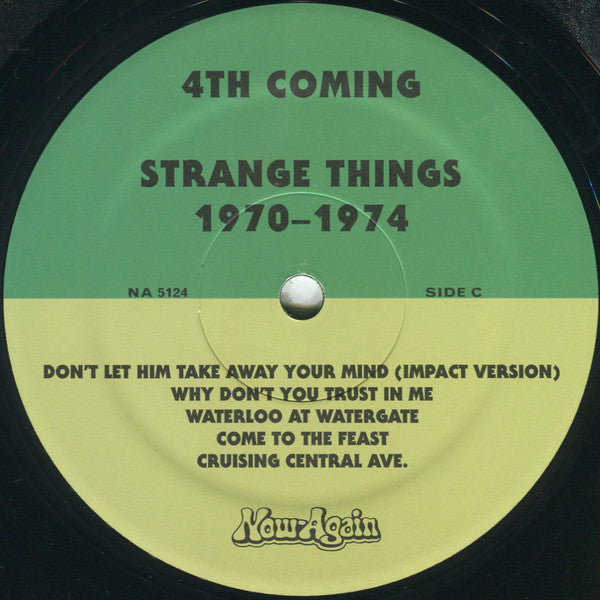 4th Coming : Strange Things: 1970 - 1974 (2xLP, Comp)