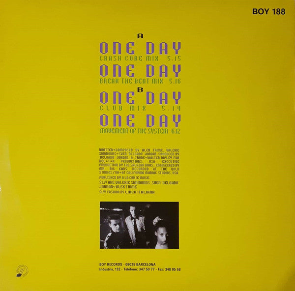Sly! : One Day (12")