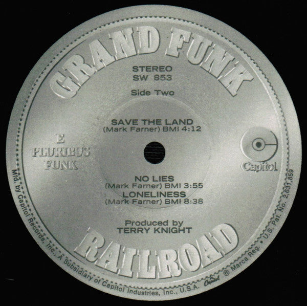 Grand Funk Railroad : E Pluribus Funk (LP, Album, Jac)
