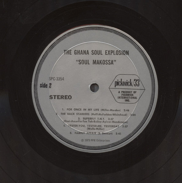 The Ghana Soul Explosion : Soul Makossa (LP, Album)