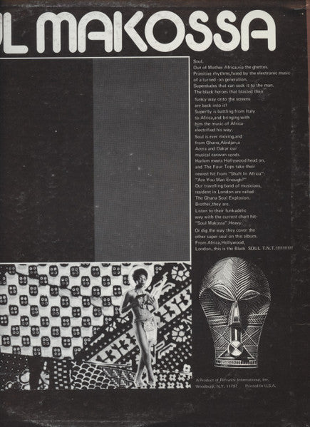 The Ghana Soul Explosion : Soul Makossa (LP, Album)