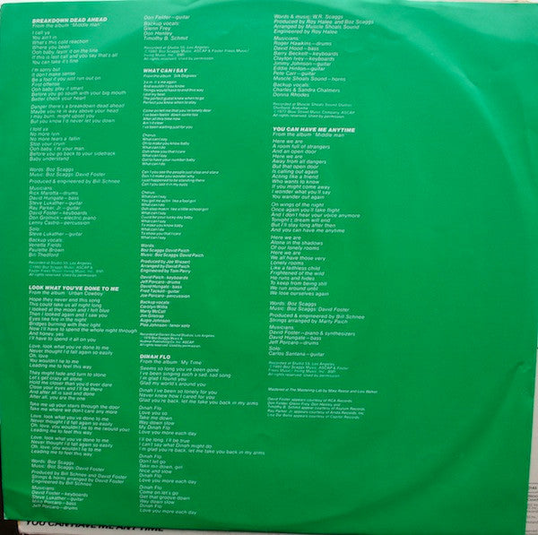 Boz Scaggs : Hits! (LP, Comp)