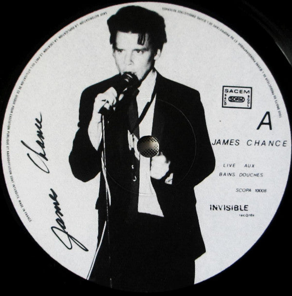 James Chance - Contortions* : Live Aux Bains Douches (LP)