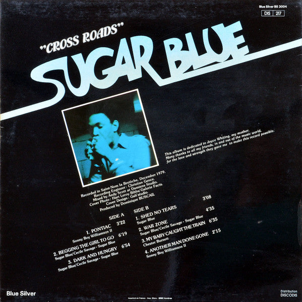Sugar Blue : Cross Roads (LP, Album)
