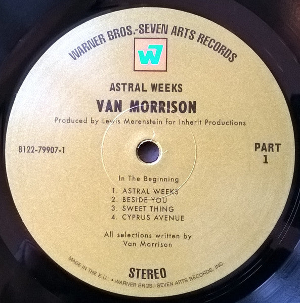Van Morrison : Astral Weeks (LP,Album,Reissue,Repress,Stereo)