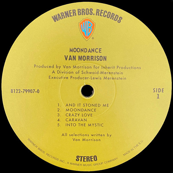 Van Morrison : Moondance (LP,Album,Reissue,Repress,Stereo)