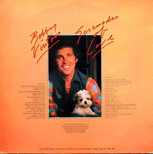 Bobby Vinton : Serenades Of Love (LP, Album)