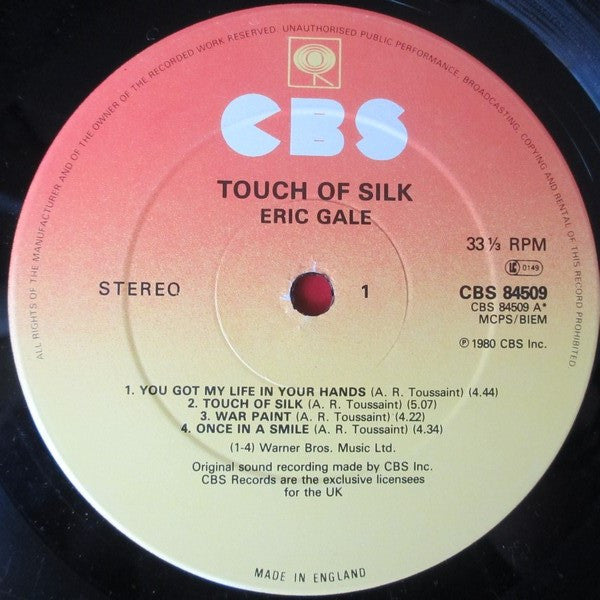 Eric Gale : Touch Of Silk (LP, Album)