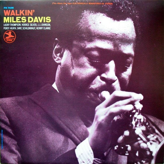 Miles Davis : Walkin' (LP, Album, RE)