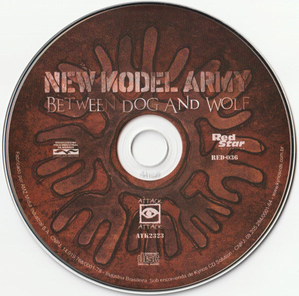 New Model Army : Between Dog And Wolf (CD, Album, Del)