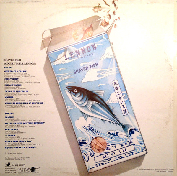 Lennon* / Plastic Ono Band* : Shaved Fish (LP, Comp)